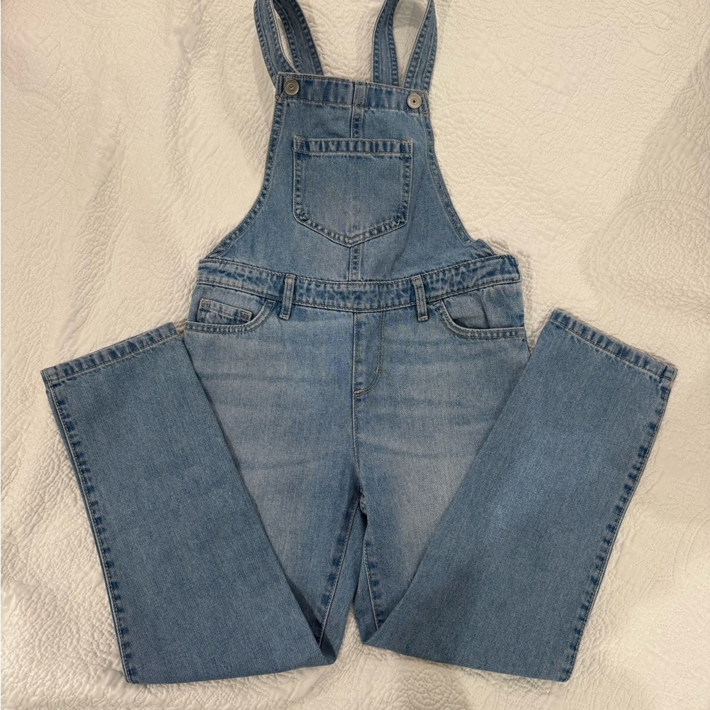 Light Blue Denim Overalls